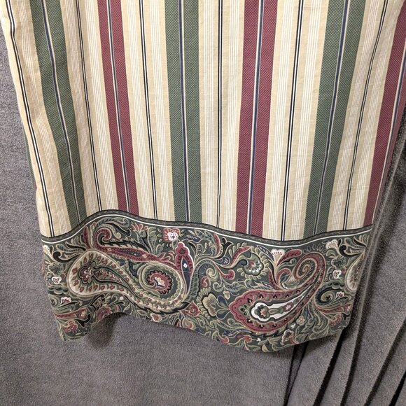 Two 42" Long King Sized 100% Cotton Pillow Cases - Picture 1 of 4
